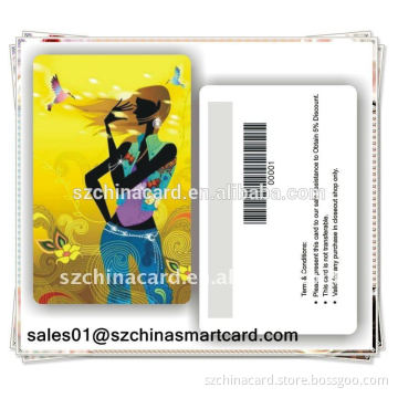 Factory High Quality pvc reusable rfid smart card